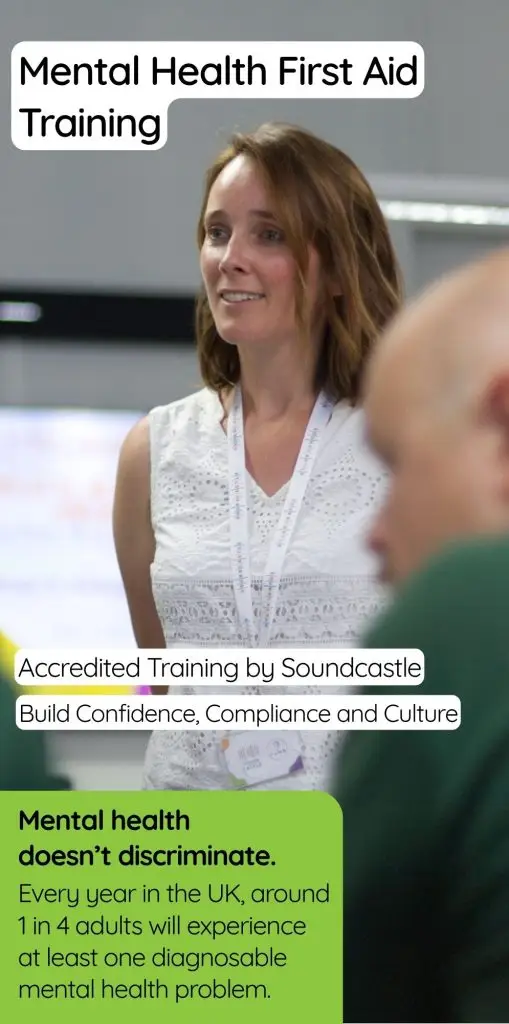 Mental health doesn’t discriminate. Every year in the UK, around 1 in 4 adults will experience at least one diagnosable mental health problem.