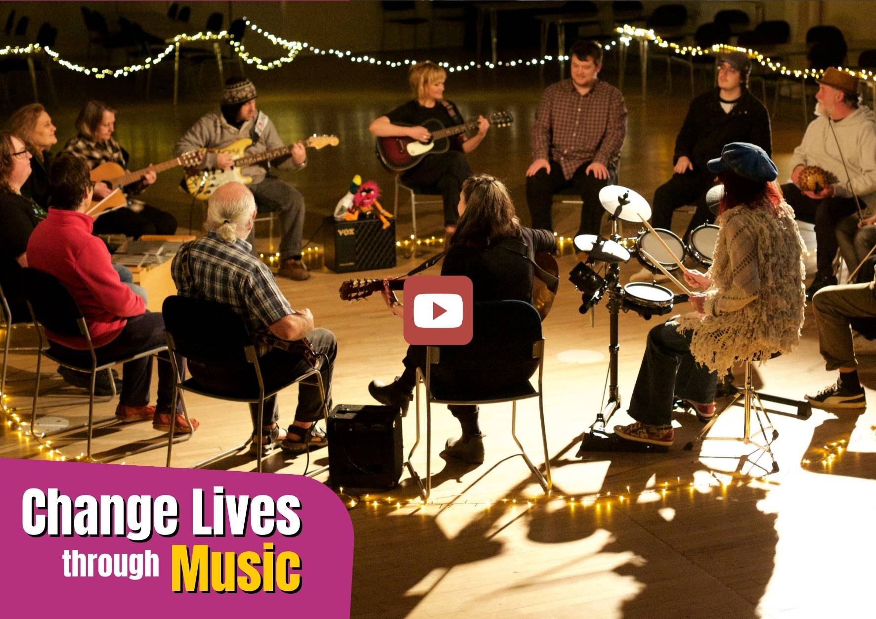 A photograph of a Soundcastle music programme